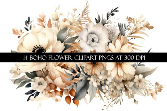 Download Boho Flower Clipart - Art Collection