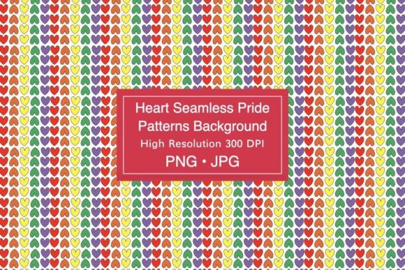 Download Heart Seamless Pride Patterns Background - Art Collection