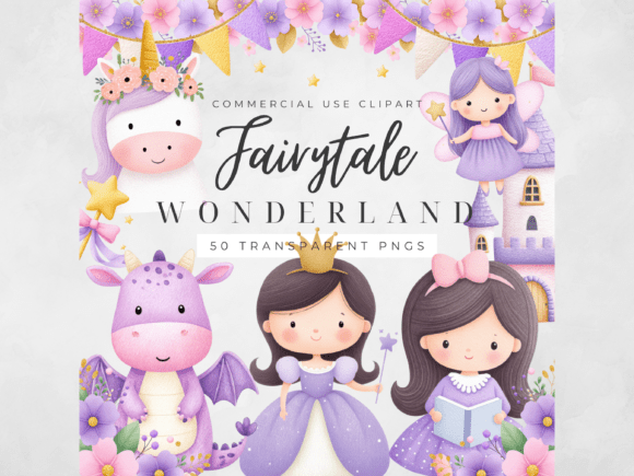 Download Princess Fairytale Clipart Watercolor PN - Art Collection