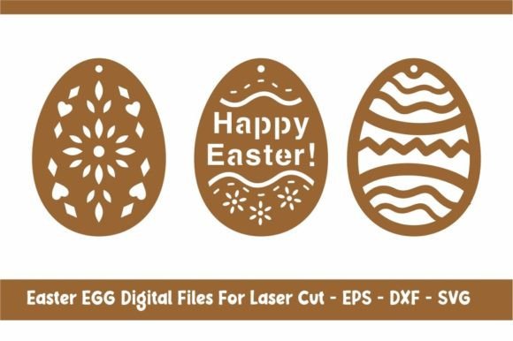 Download Easter EGG Ornament SVG Laser Cutting - Premium Resources