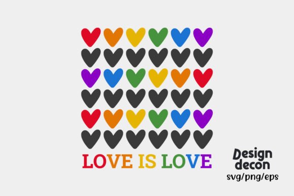 Download LGBTQ Pride Month Heart Retro SVG - Art Collection