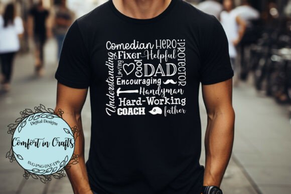 Download Father's Day Word Art SVG &amp; Sublimation - Art Collection