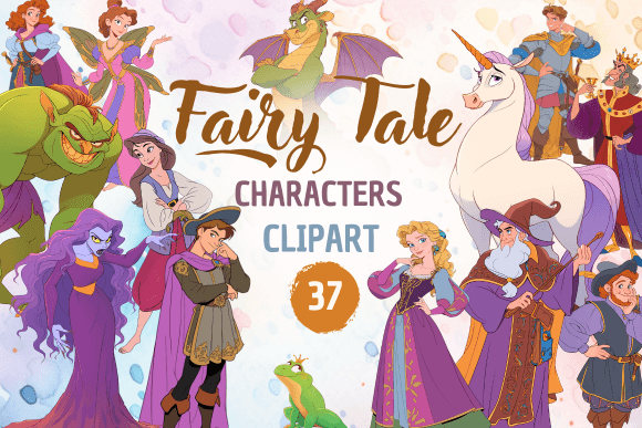 Download Fairy Tale Characters - Clipart - Art Collection