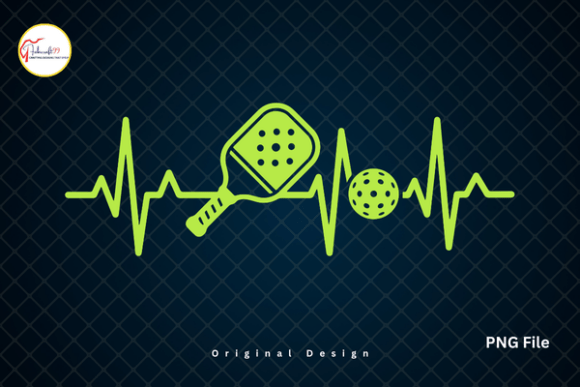 Download Pickleball Heartbeat PNG, Pickleball PNG - Art Collection