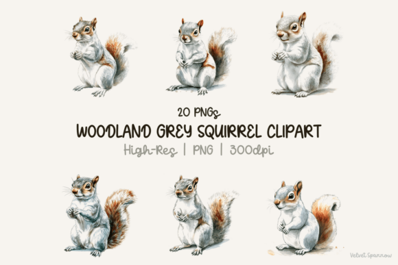 Download Woodland Grey Squirrel Clipart - Art Collection