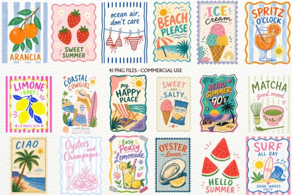 Download Coastal Summer Clipart Italian Vacation - Art Collection