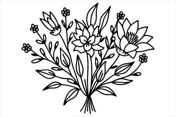 Download Minimal Flowers and Leaves Art - Art Collection
