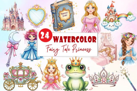 Download Fairy Tale Princess Clipart - Art Collection