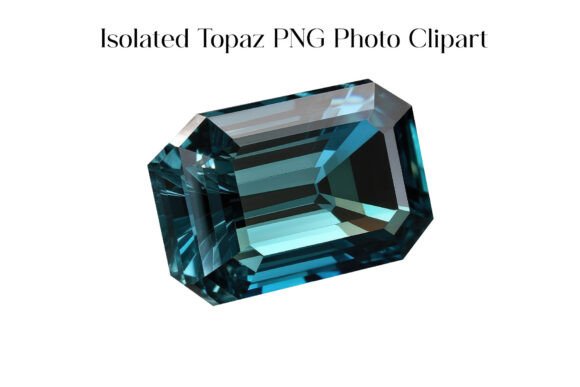 Download Isolated Blue Teal Topaz Photo Clipart - Art Collection