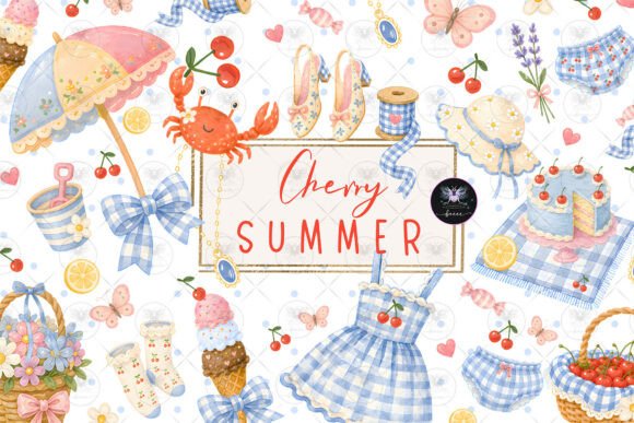 Download Cherry Summer Sea Party Clipart - Art Collection