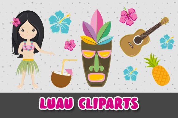 Download Luau Clipart Hawaiian Illustrations - Art Collection