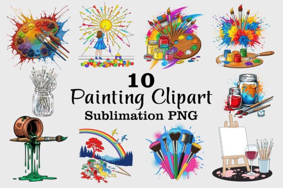 Download Painting Clipart Watercolor Sublimation - Art Collection