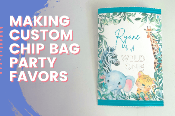 Download Making Custom Chip Bag Party Favors - Art Collection