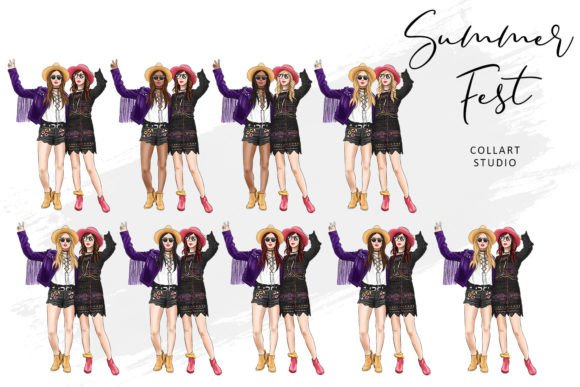 Download Fashion Summer Fest Illustrations, Party - Art Collection